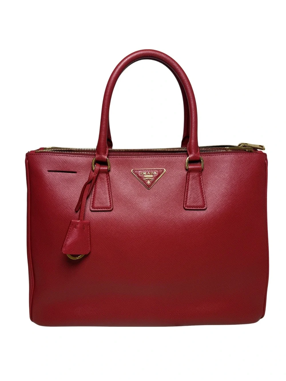 Saffiano Lux Double Zip Executive Tote C. 2013–2017 (tel:2013-2017)